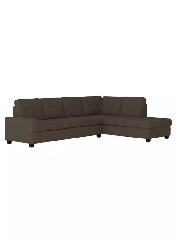 The Lexicon Leighton Fabric Reversible Sectional Sofa